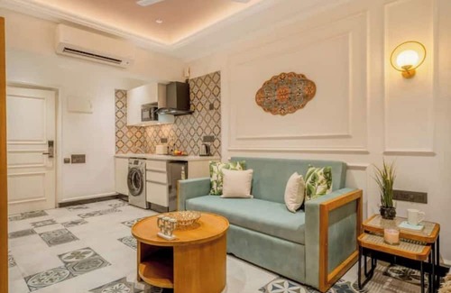 Calangute Apartment | Staymaster Veridian Luxury 2BHK AC TV Pool