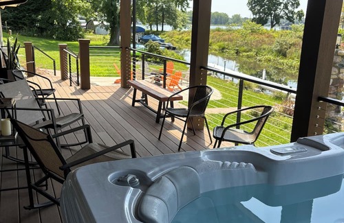 Lake James House | Fully Stocked Lake House with Hottub