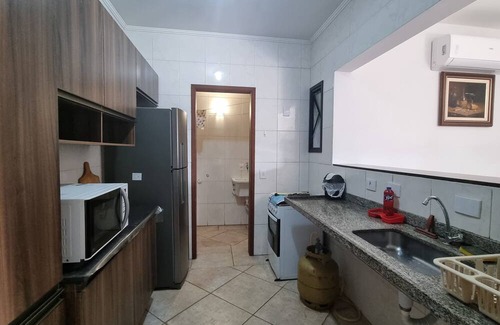 Loteamento Joao Batista Juliao Apartment | Very cozy apartment with complete leisure facilities 2 blocks from Enseada Beach!