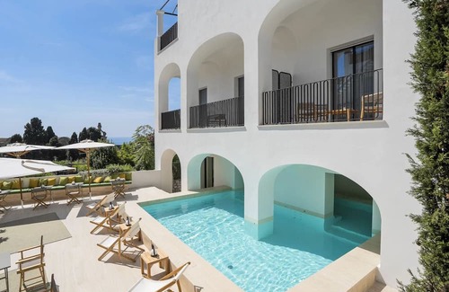 Capri Apartment | Apartment 'Certosa White' with Sea View, Wi-Fi and Air Conditioning