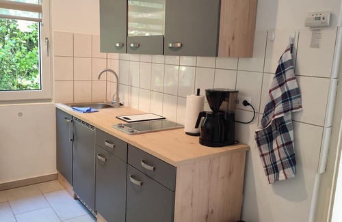 Hagen Apartment | Charming house within a house - vacation & business apartment with private terrace.