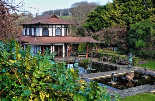 Tollard Royal House | The Japanese Pavilion, set within the Cranborne Chase