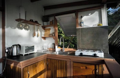 Parlatuvier Cabin | Wings Waterfall & Treehouse Cabin