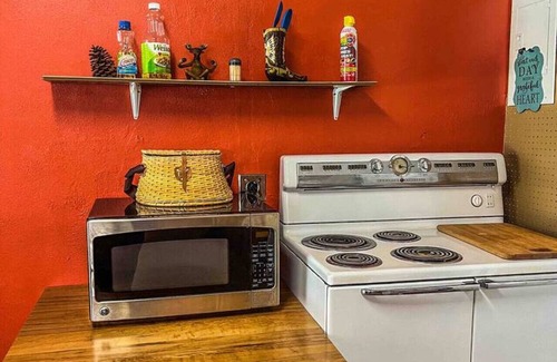 Palisades RV Rental | Poppy boho tent at Valley Village