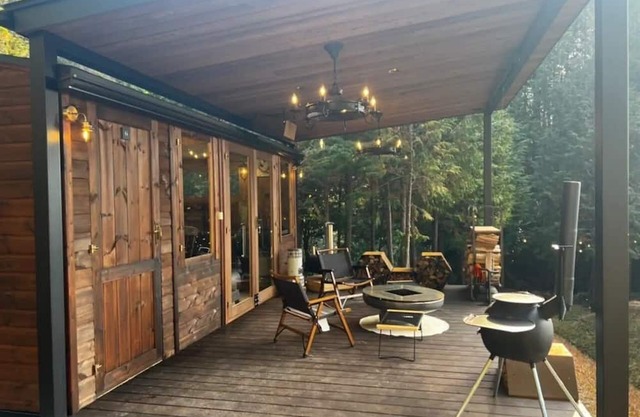 Completely private glamping with a woodfired bath / Higashihiroshima City Hiroshima