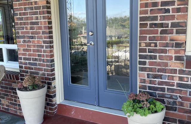 Beautiful three bedroom, two bath newly renovated brick home with 2 car garage.