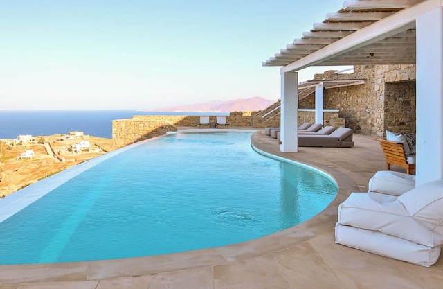 The ultimate luxury escape overlooking Mykonos