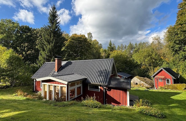 Smedens Hus - red Swedish house in Blekinge near Trensum