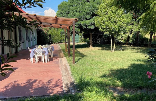 House in the green, 4 km from the Tower of Pisa, we welcome four-legged friends