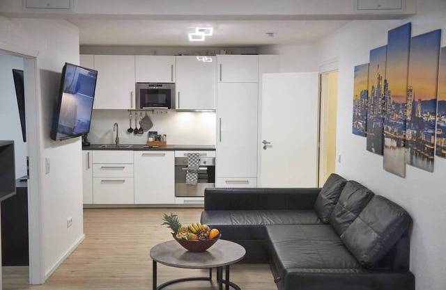 Modern Apartment with 2 bedrooms, terrace, parking & free rental bikes