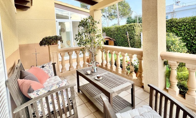 Badia Gran House | Casa Familia Mallorca en Pueblo Costero Para max 4 Viajeros y 2 Niños