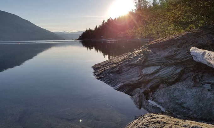 Eagle Bay Cabin | Perch, a canvas cottage with lake views and lake access. Glamping at its finest.
