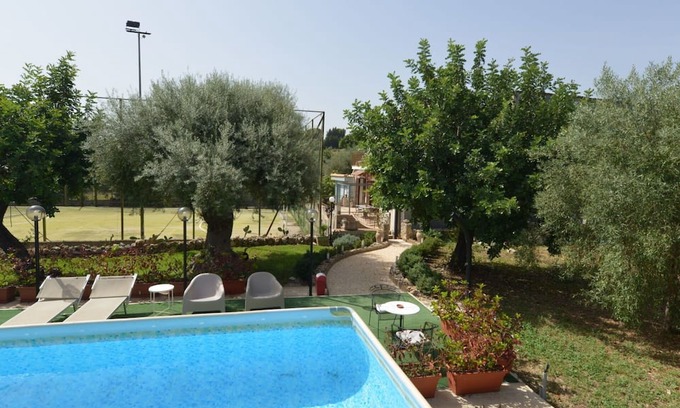 Solarino Villa | Stunning private villa for 3 people with private pool, WIFI, A/C, TV, terrace and parking