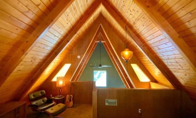 Running Springs Cabin | Midcentury A-Frame Mountain Getaway
