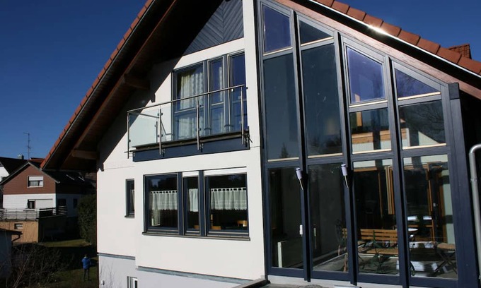 Bad Buchau Apartment | Apartment 'Bauerngarten - 2' with Private Terrace, Private Garden and Wi-Fi