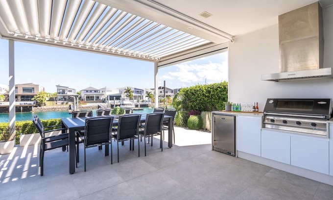 Gold Coast House | Waterfront Family Entertainer w/ Pool