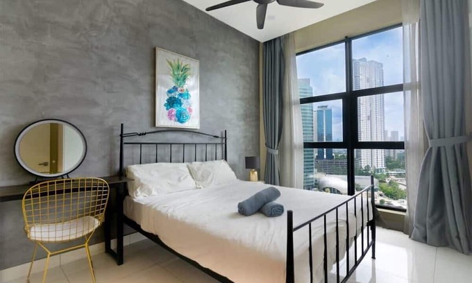 Kuala Lumpur Apartment | A Comfy Apt @ Arte MK, Free Parking, KLCC View