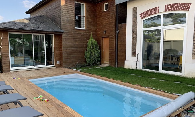Clamart House | Maison Avec Piscine Chauffée 4 Chambres - JO 2024