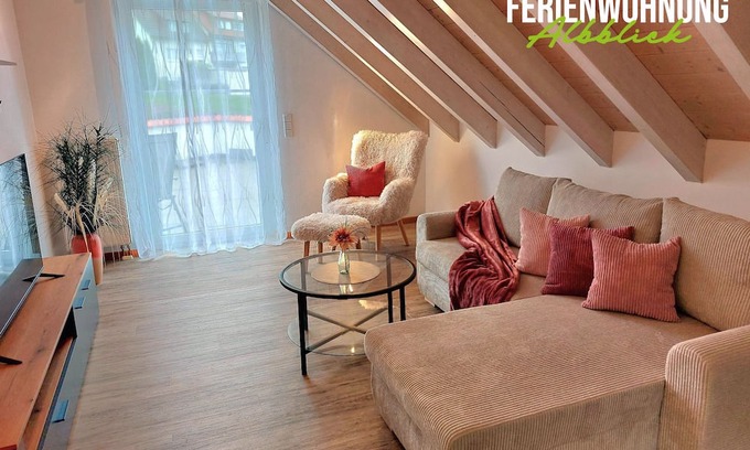 Neuffen Apartment | Apartment Albblick Neuffen - bright, modern, cozy, ideal for 2-3 persons