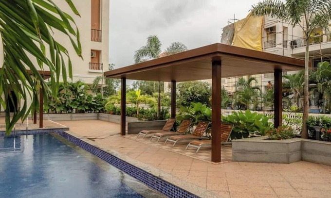 Siolim Apartment | Staymaster Zyric 1BR in Siolim Serviced Pool