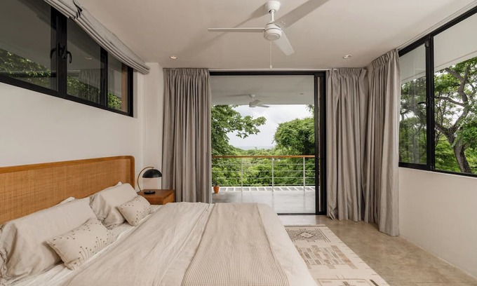 Playa Guiones Villa | Casa Capannina, Jungle Hideaway with Ocean Views