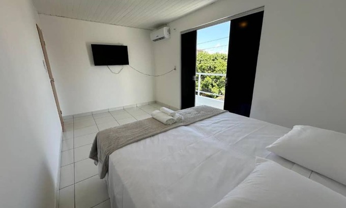 Pedreira Apartment | Fully equipped apartment flat 101 COP30 with balcony