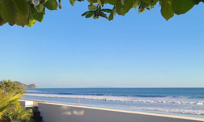 Jiquelite House | Casa Ohana: Beachfront Family Retreat w/Pool, Ocean Views & Steps to the Beach